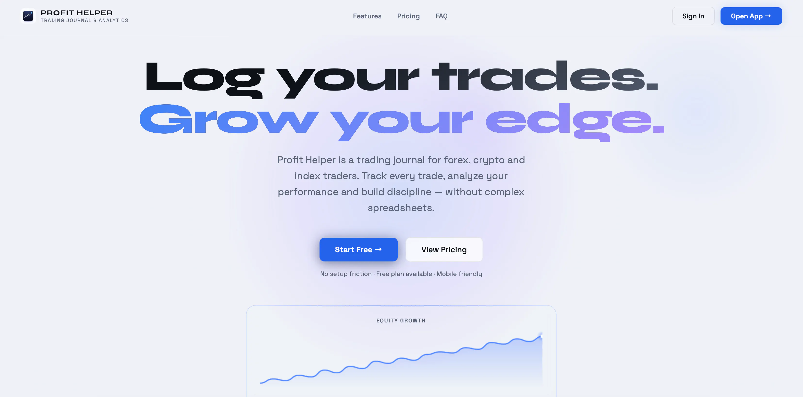 Profit Helper 專案橫幅