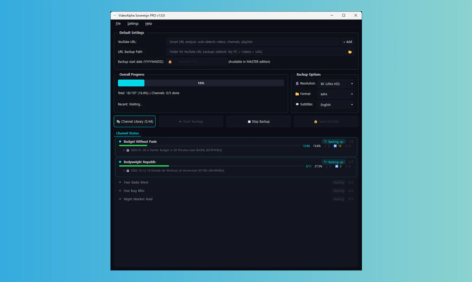 VideoAlpha Sovereign screenshot 6