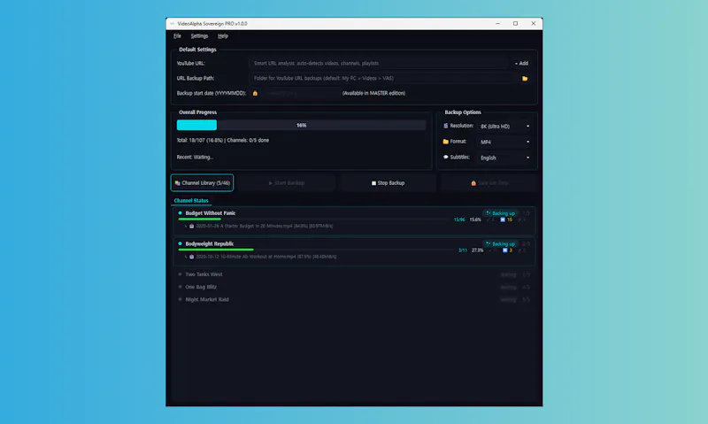 VideoAlpha Sovereign screenshot 6