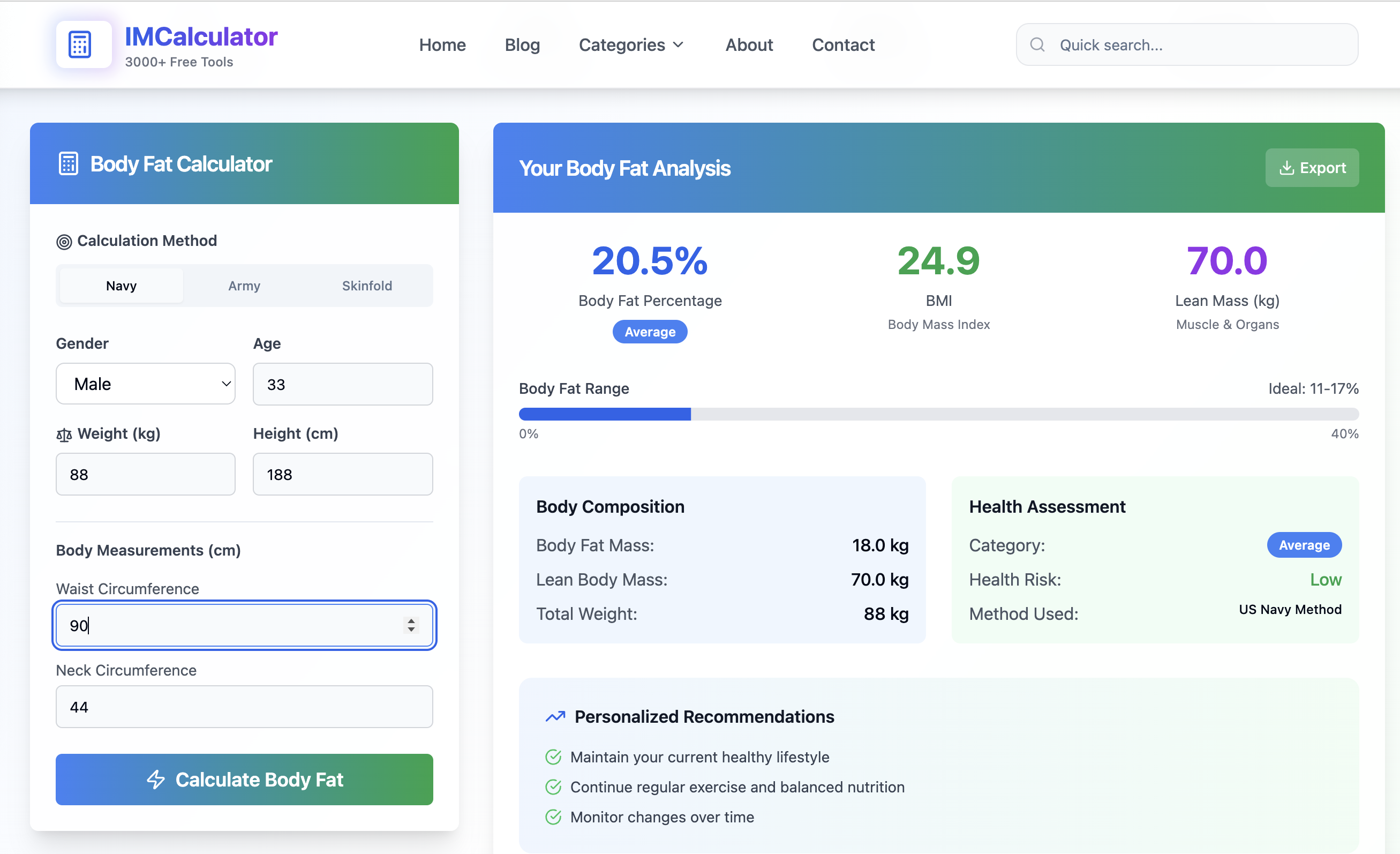 IMCalculator gallery image