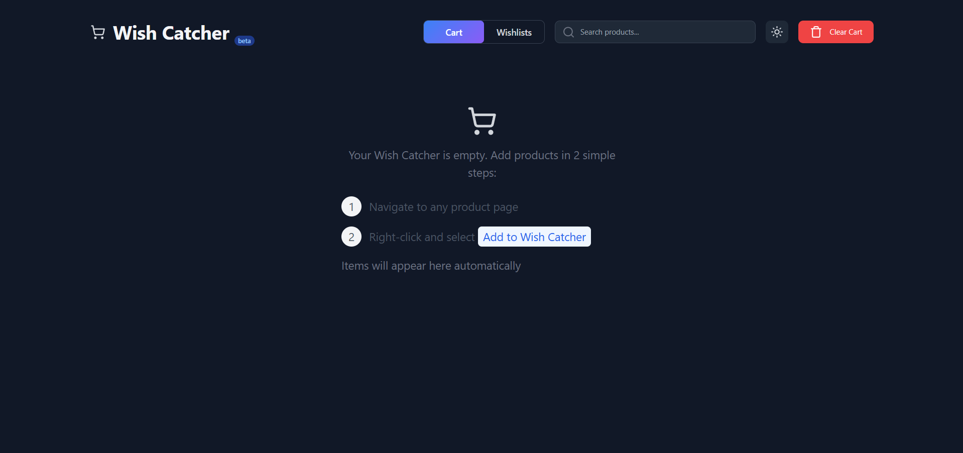 Wish Catcher - Aggiungi prodotti da molti siti in un carrello unificato e liste media 4