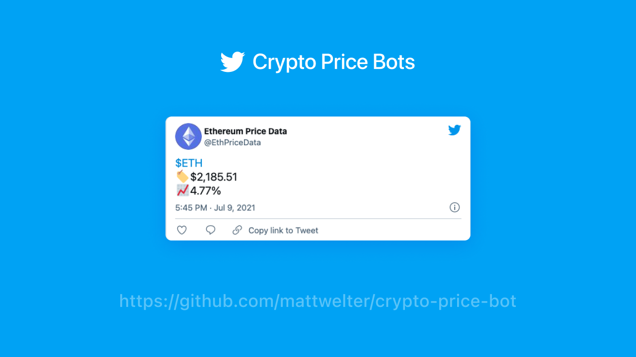 Build your own Crypto Twitter Bot! gallery image