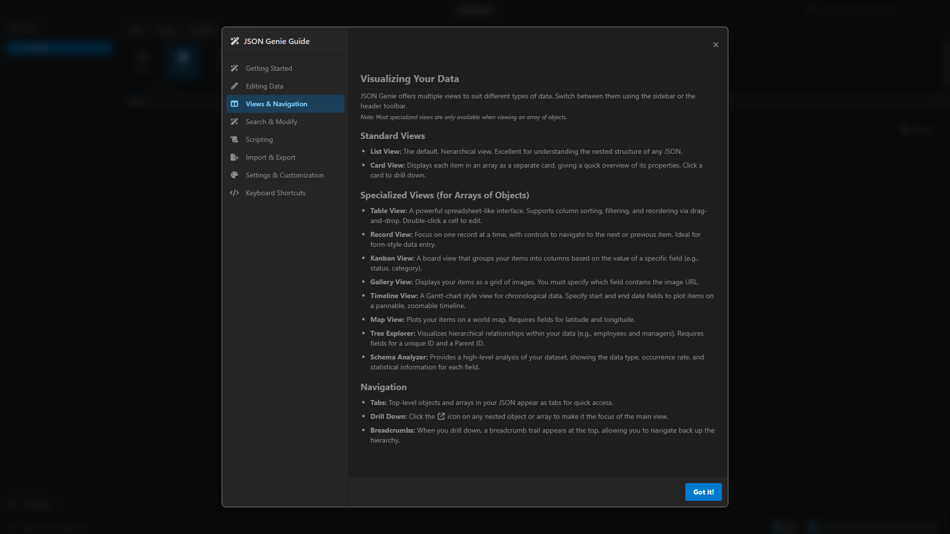 JSON Genie gallery image