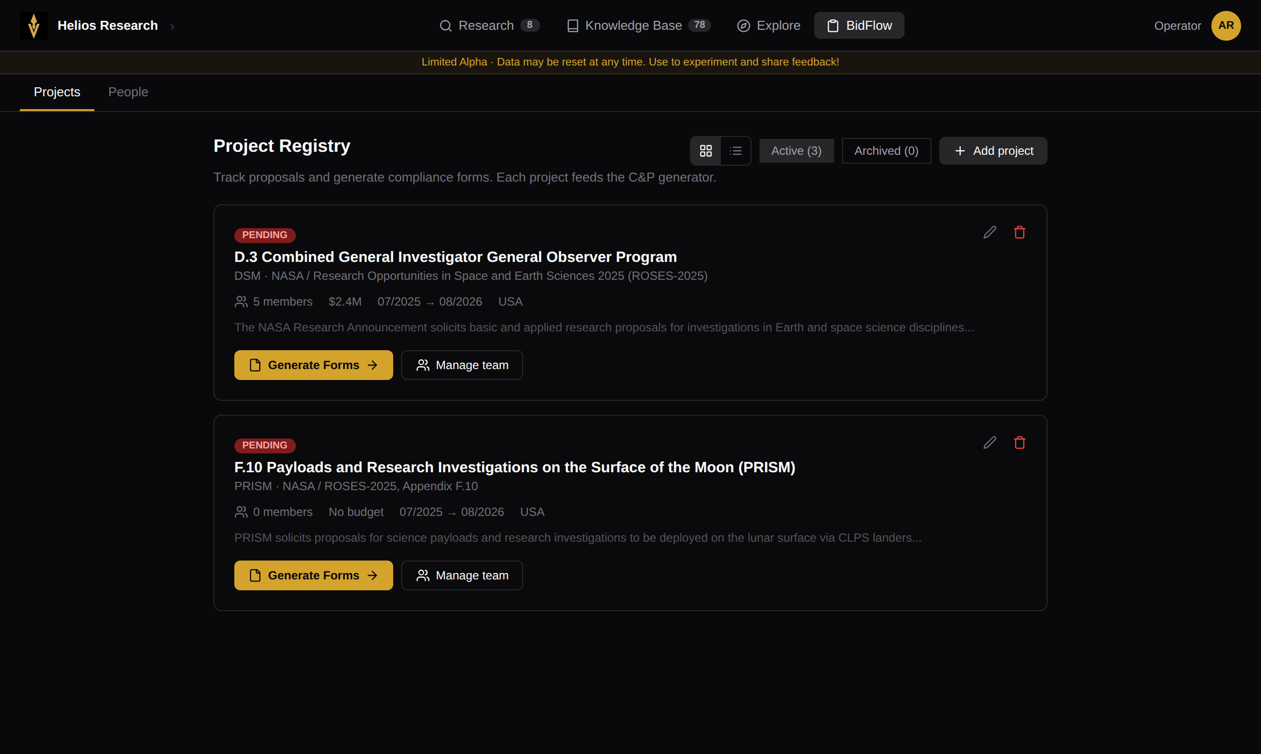 Vetry BidFlow Alpha media 10