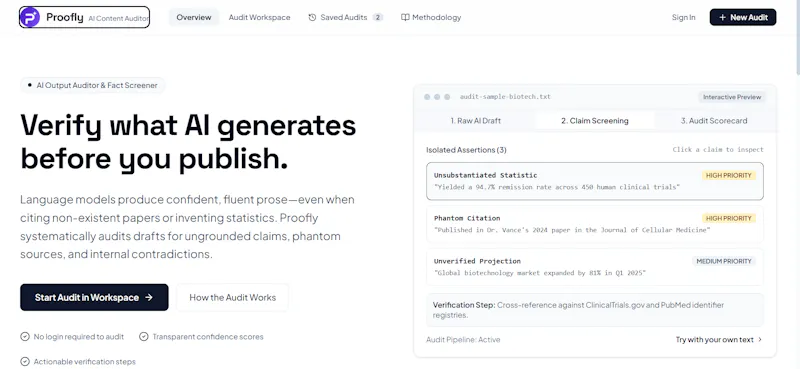 Proofly screenshot 1