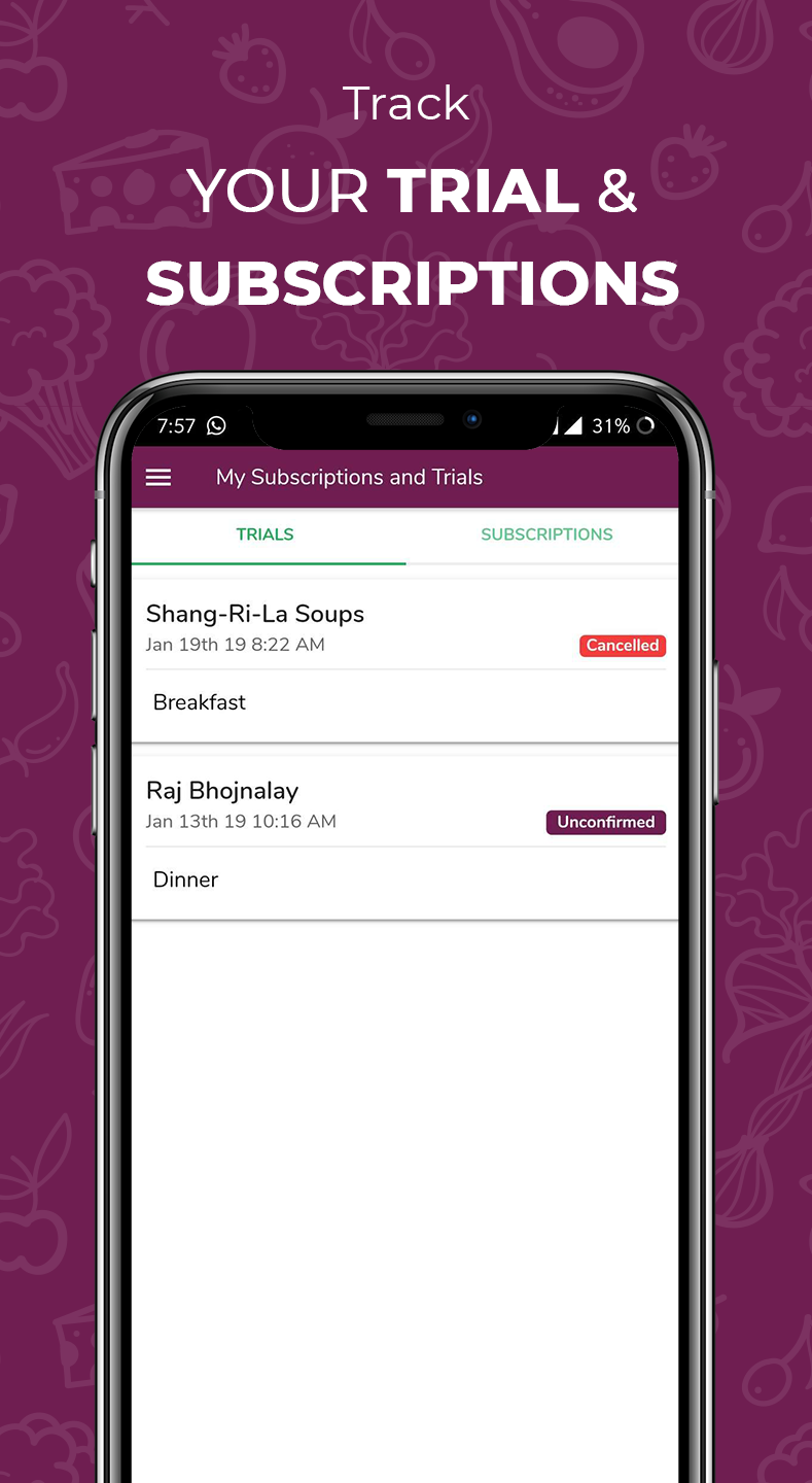 Madhuras - Tiffin Delivery App gallery image