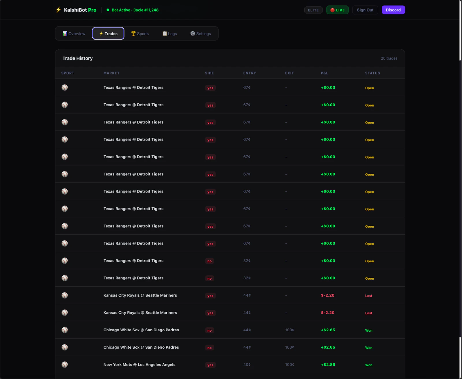 KalshiBot Pro screenshot 5