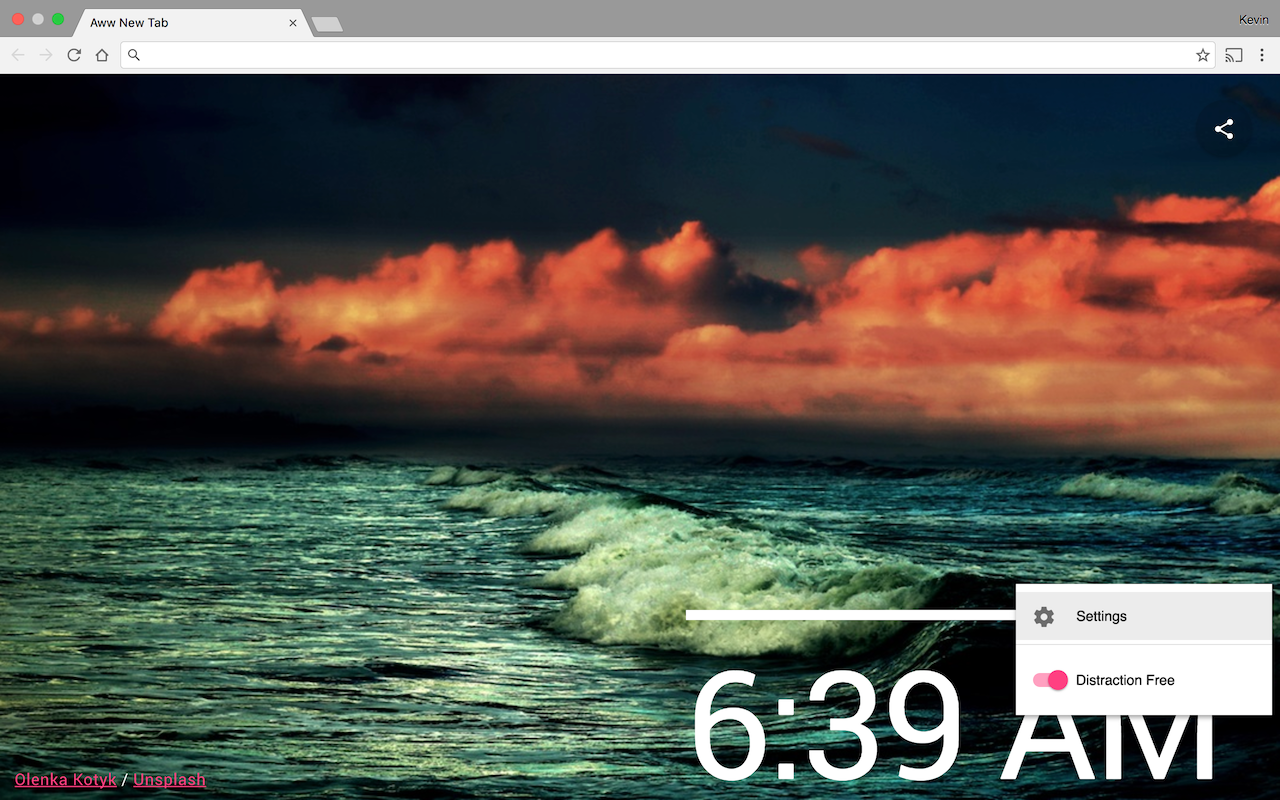 Aww New Tab gallery image