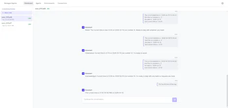 Managed Agent UI gallery image