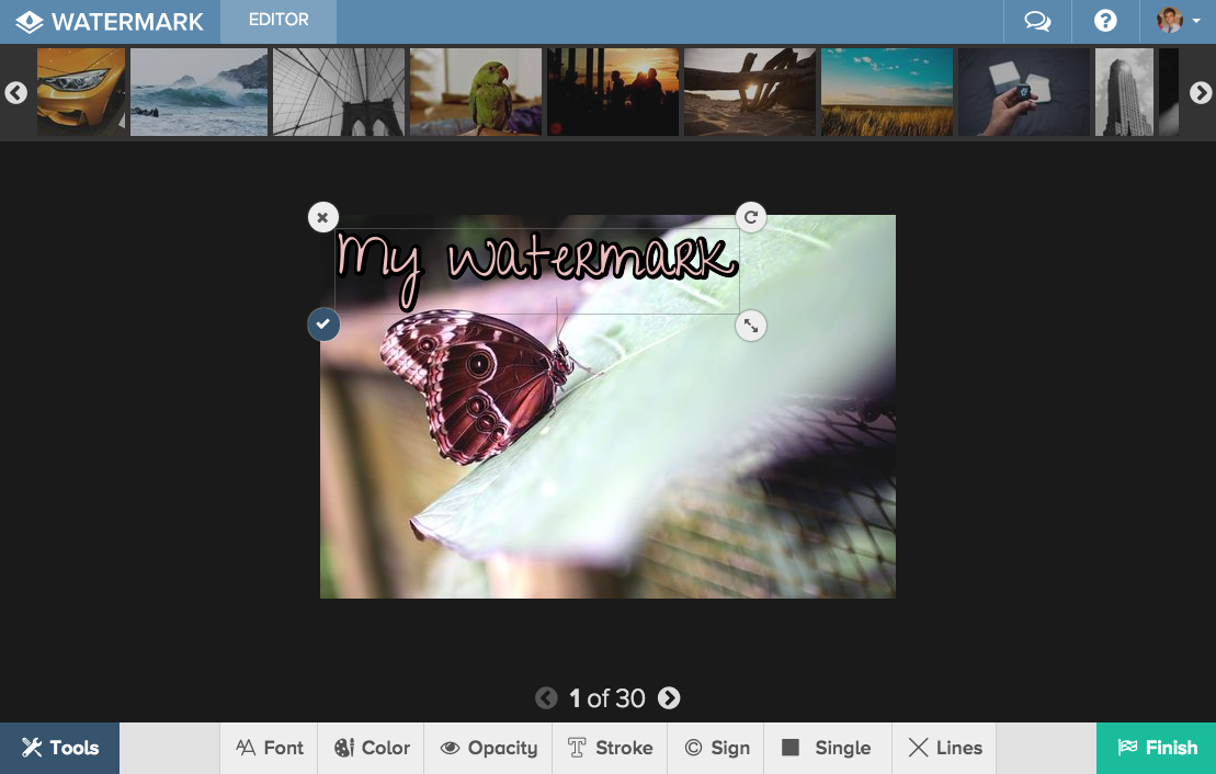 Watermark gallery image