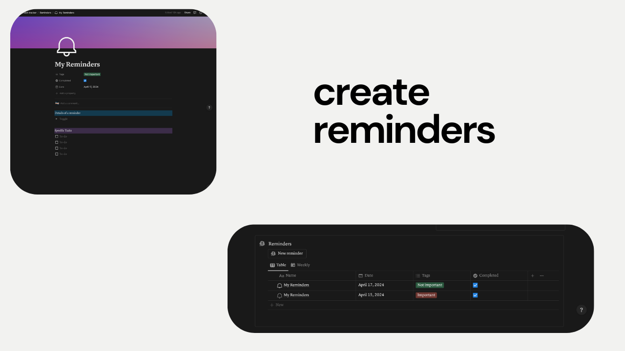Notion Habit Tracker template gallery image