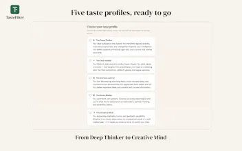 TasteFilter gallery image