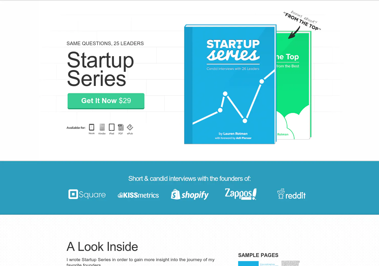 Startup Series eBook