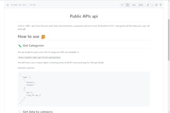 public-apis-api gallery image