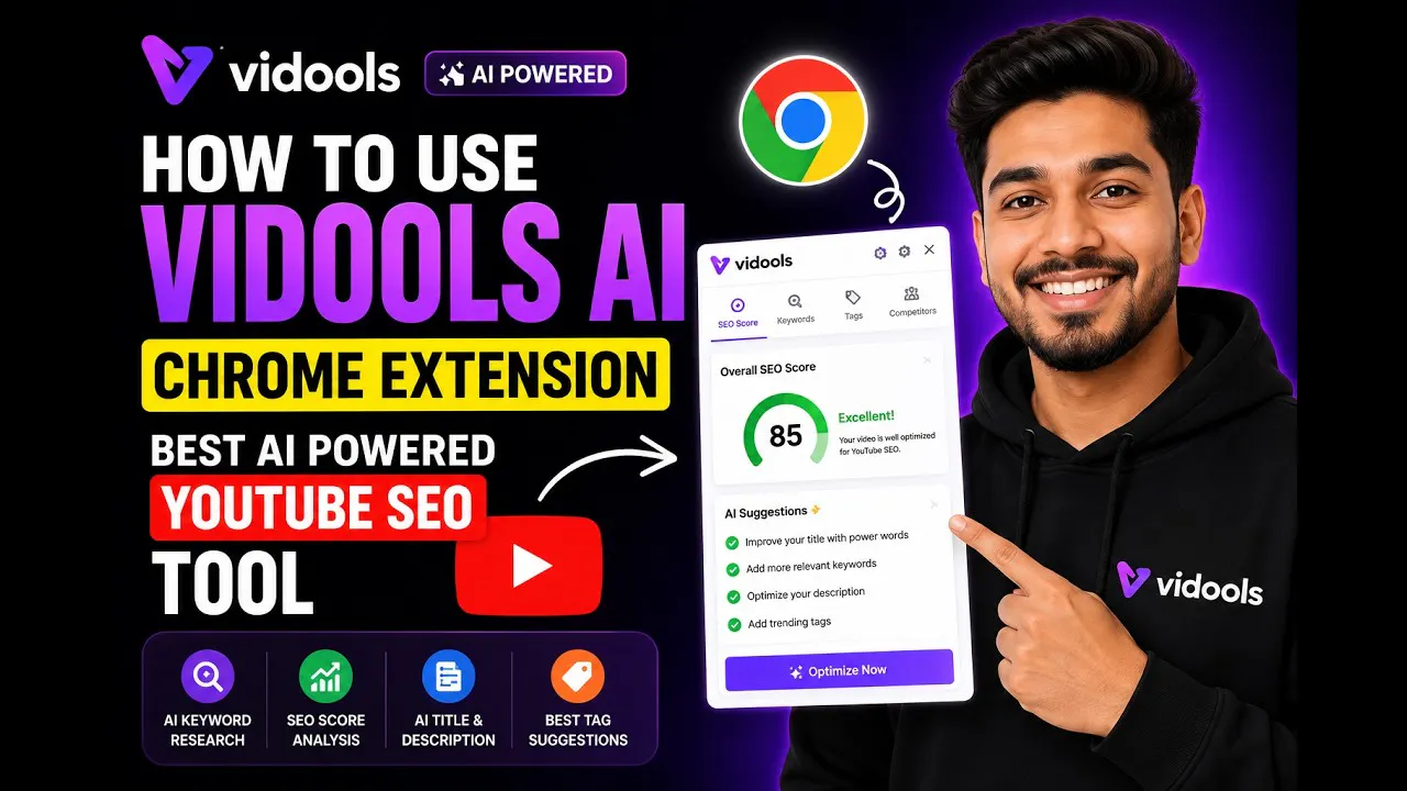 Vidools AI - YouTube Creator Tool gallery image