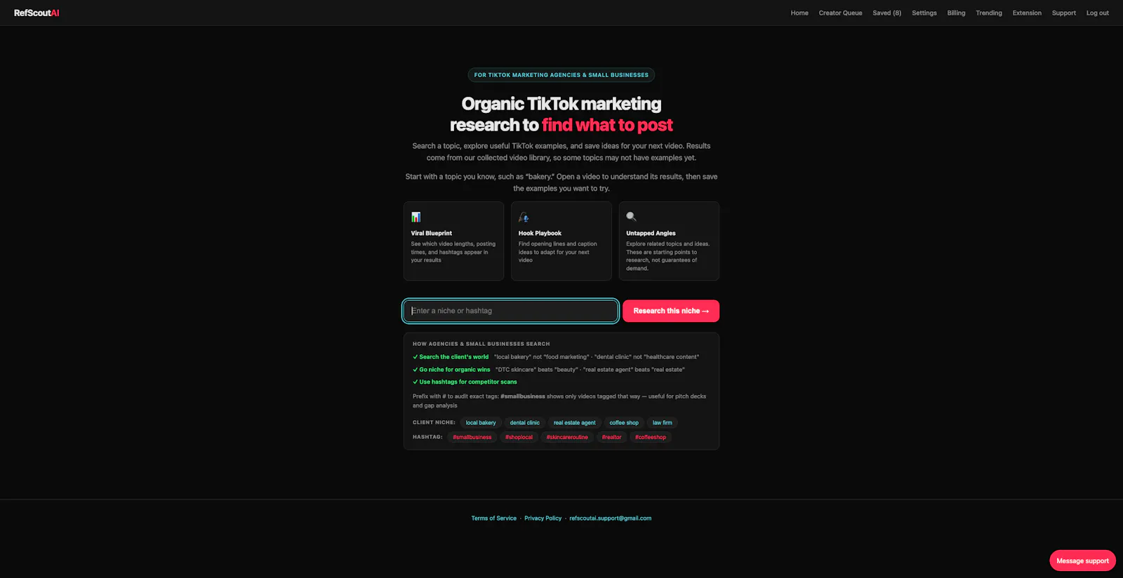 RefScoutAI screenshot 2