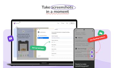 Suite di modifica screenshot: Un&rsquo;interfaccia di modifica screenshot con vari strumenti e opzioni di modifica.