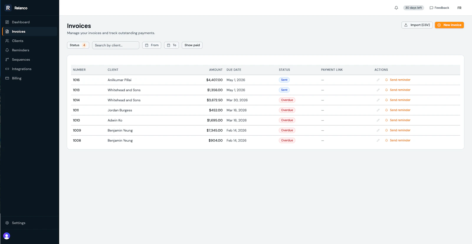 Relanco screenshot 3