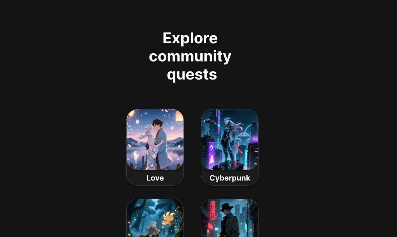 Meander - text quests gallery image