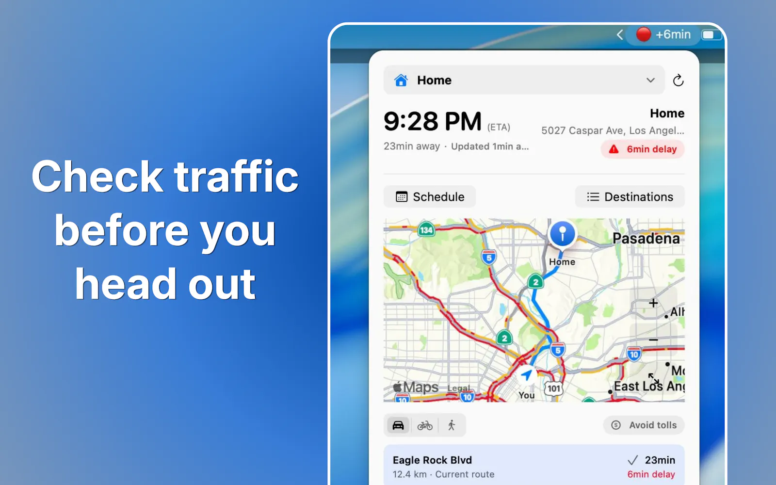 CommuteBar screenshot 4