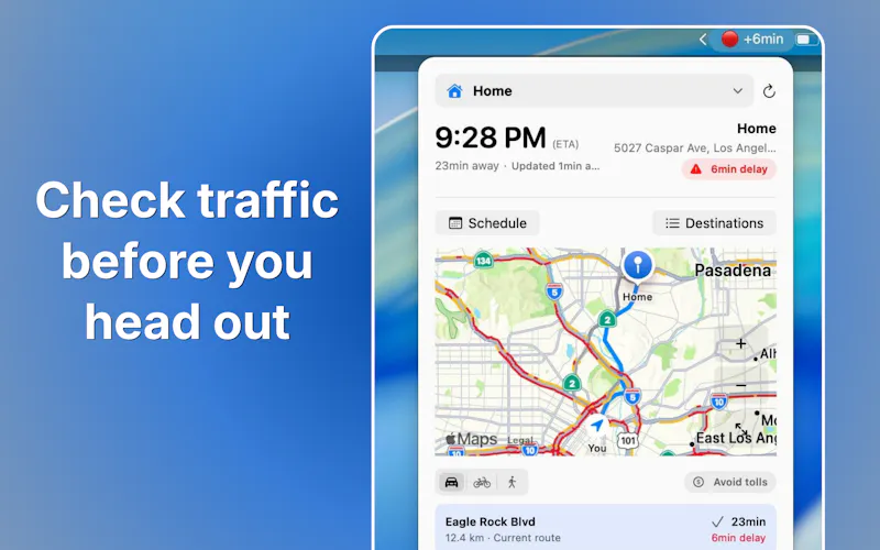 CommuteBar screenshot 4
