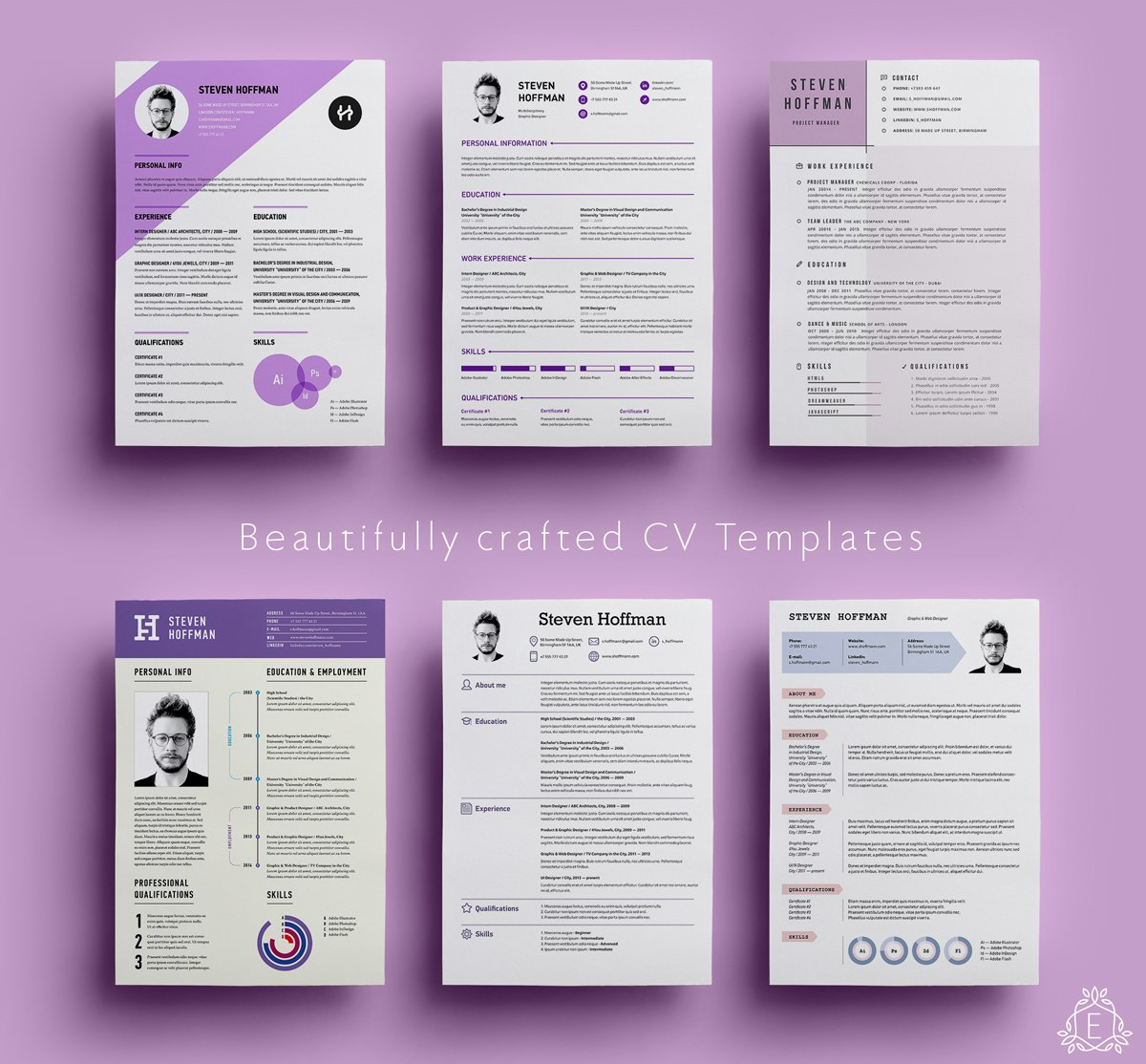 Elegant CV gallery image