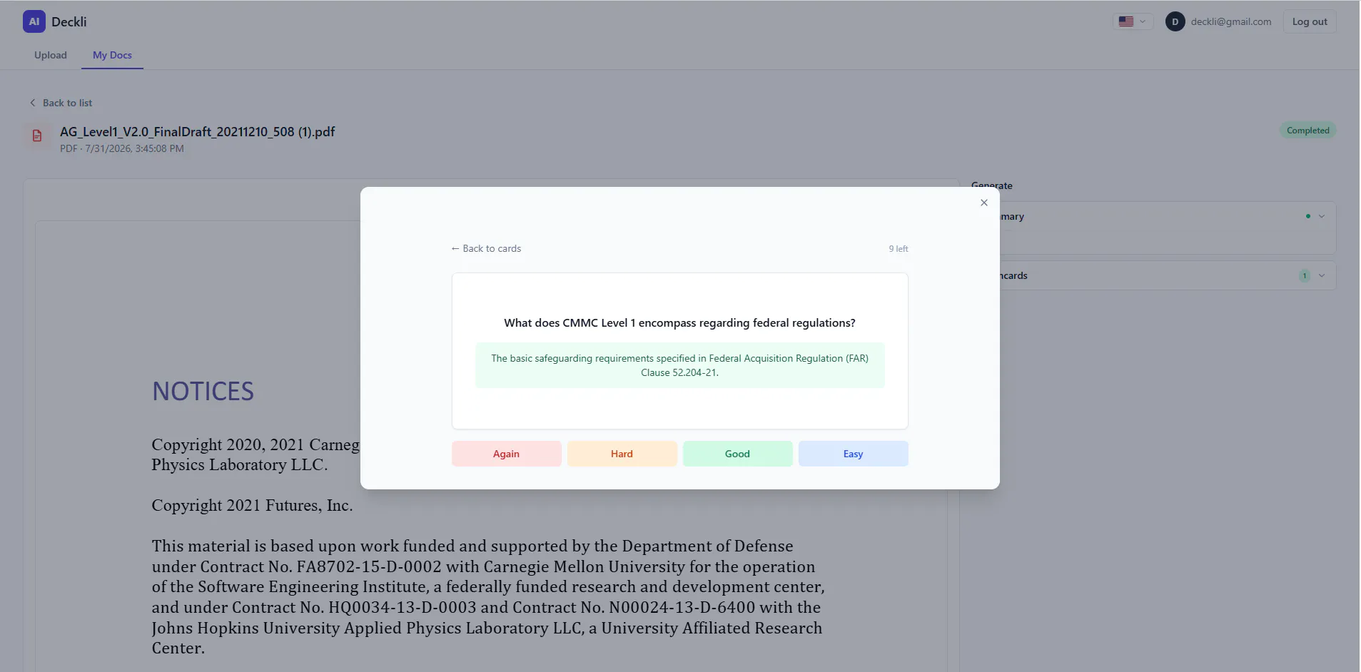 Deckli — Simple Flashcards gallery image