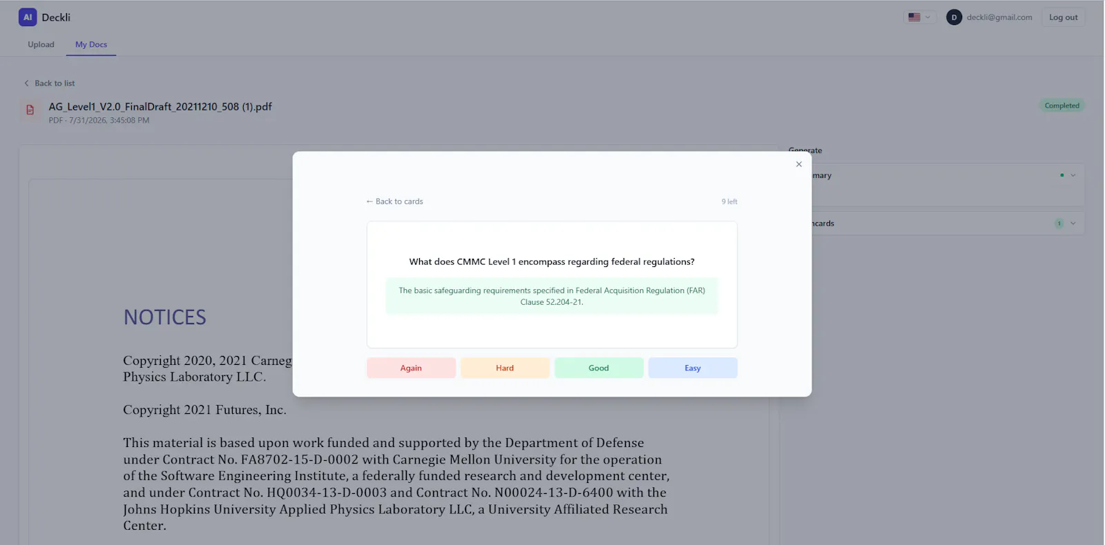 Deckli — Simple Flashcards screenshot 5