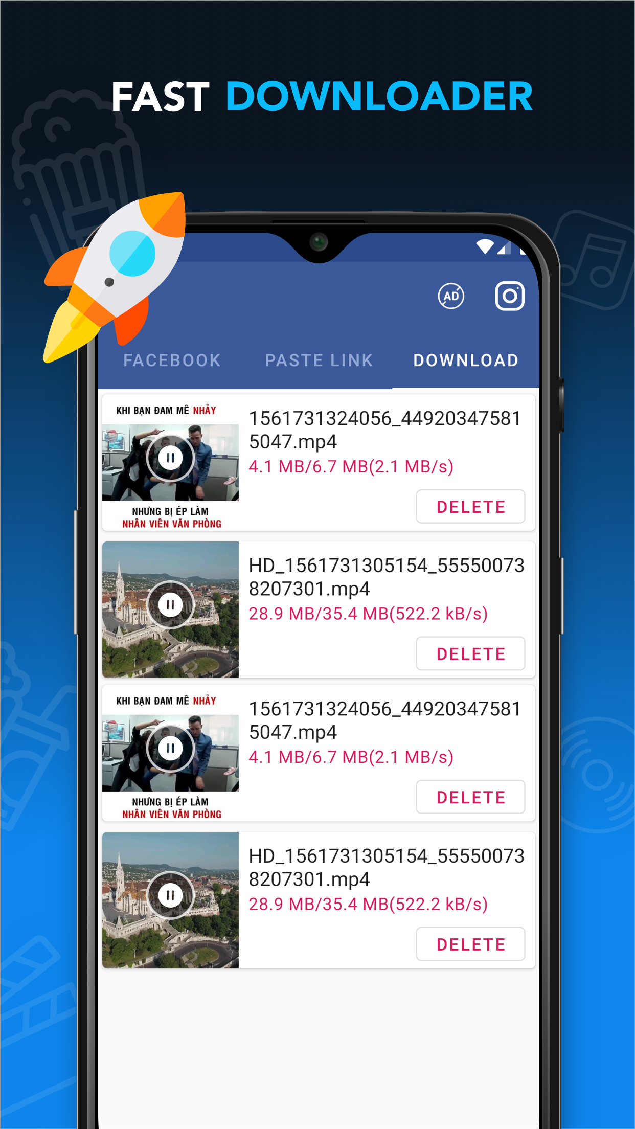 Video Downloader for Facebook - HD Video gallery image
