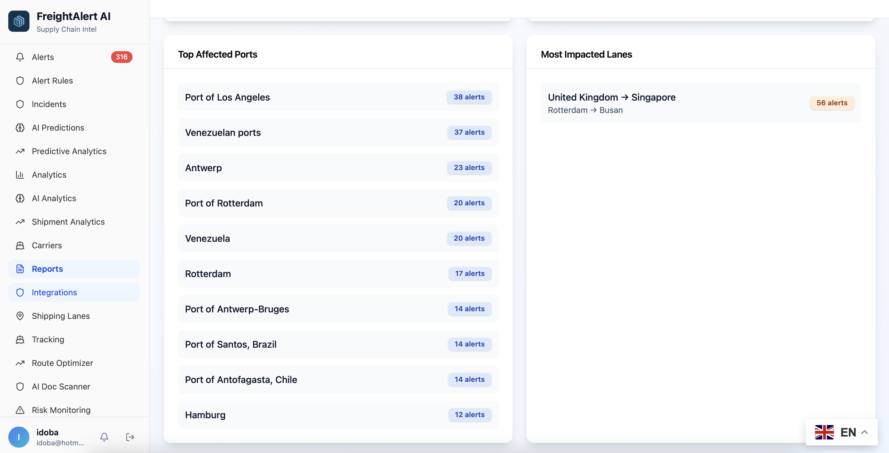 FreightAlert AI gallery image