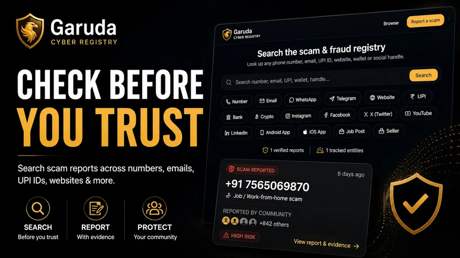Garuda - Cyber Registry screenshot 1 (video preview)
