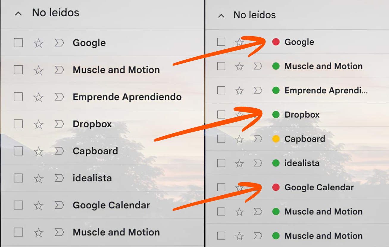 E -mailclassificator - Gmail is nu leesbaar - Classificeer uw Gmail -inbox visueel en vermijd tijdverlies. media 1