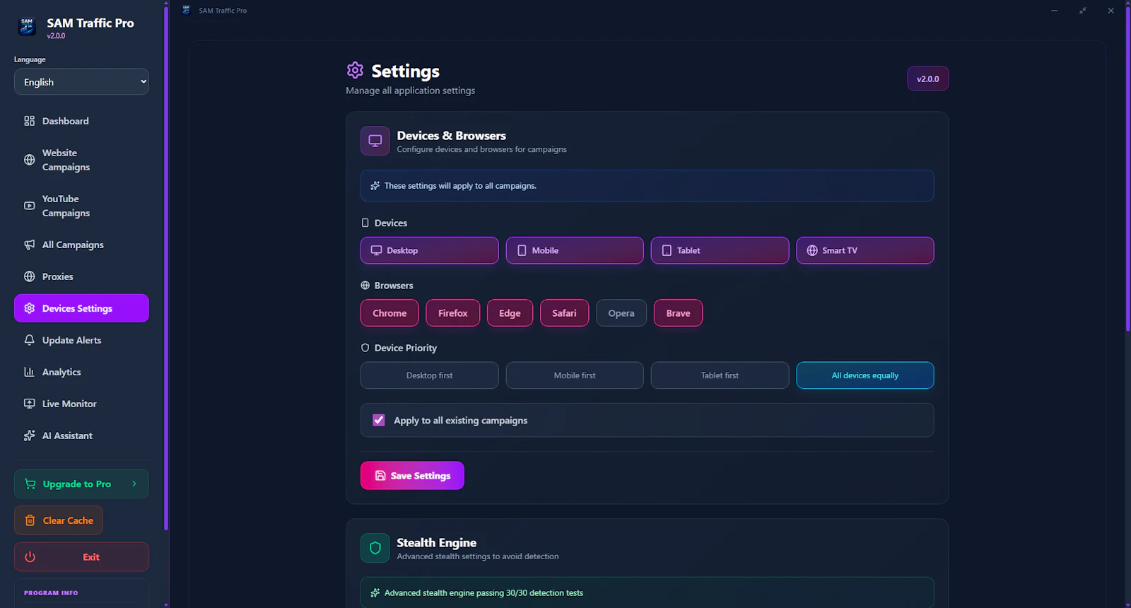 SAM Traffic Pro screenshot 13