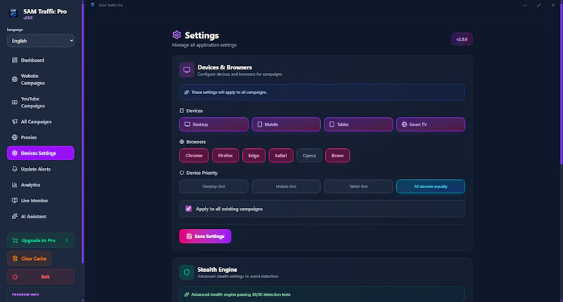 SAM Traffic Pro screenshot 13