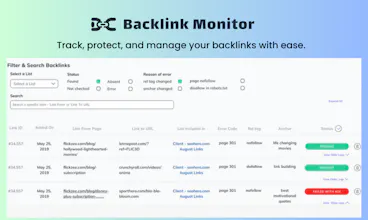 Backlink Monitor gallery image
