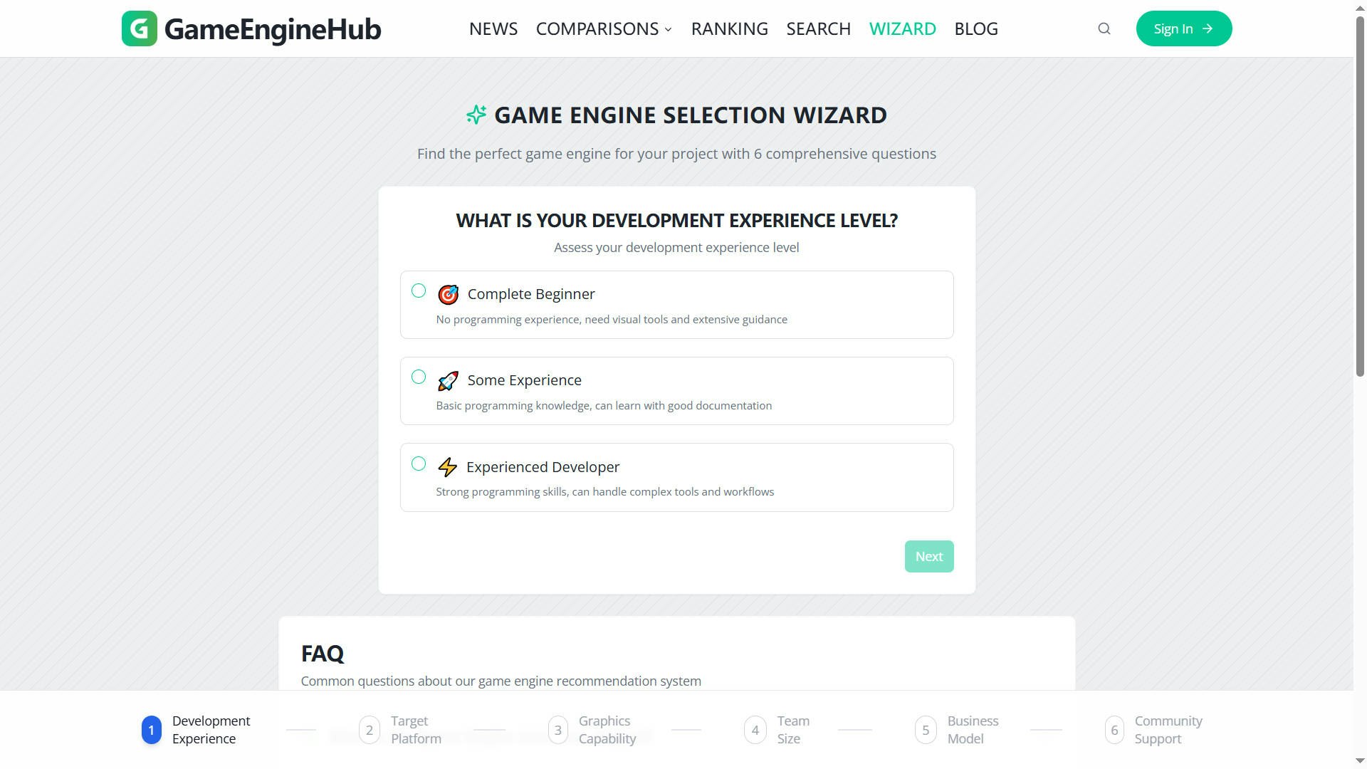 GameEngineHub - Screenshot 3 showing product features and functionality
