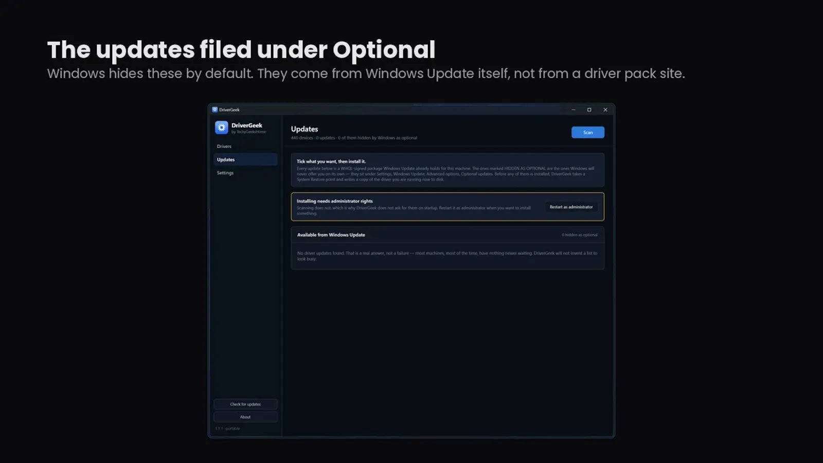 DriverGeek screenshot 1 (video preview)