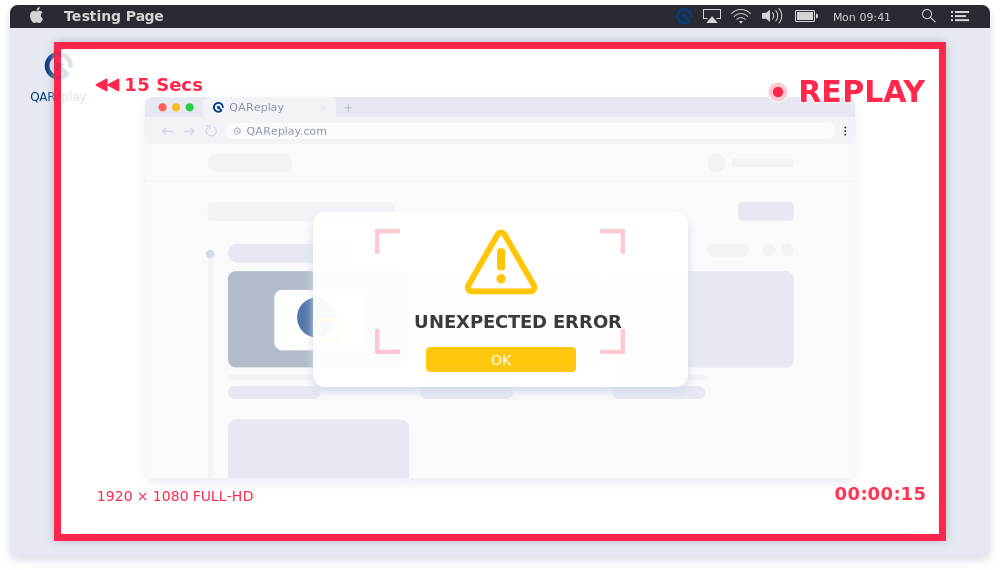 QAReplay gallery image