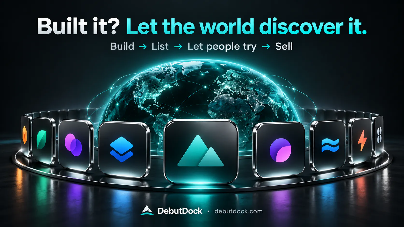DebutDock build anywhere launch in1place gallery image