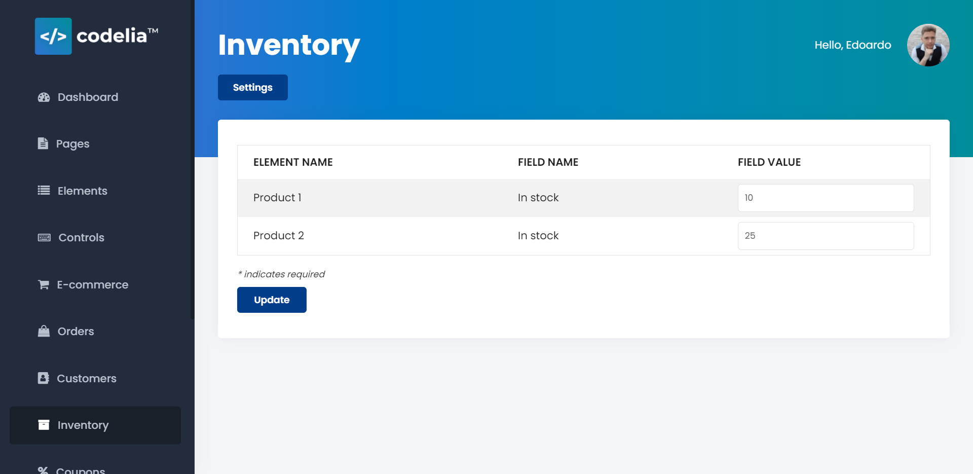 Codelia gallery image