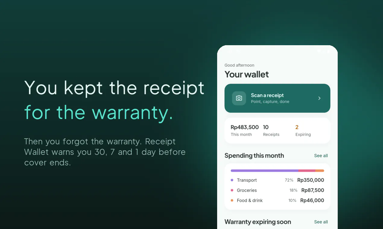 Receipt Wallet gallery image
