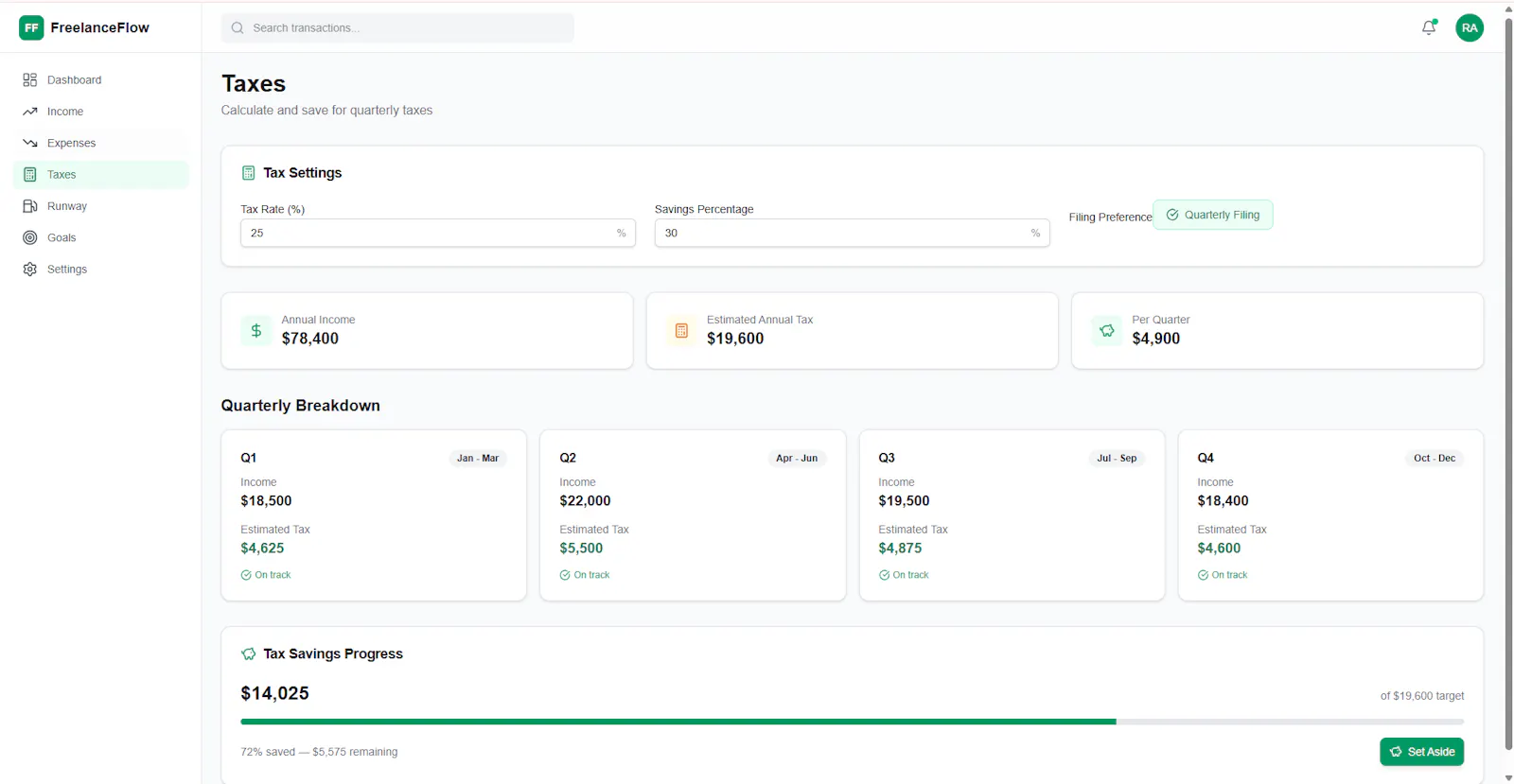 FreelanceFlow screenshot 8