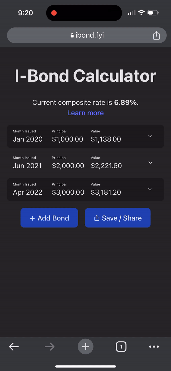 IBond Calculator Product Information, Latest Updates, and Reviews