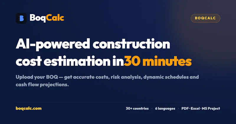 BoqCalc screenshot 1