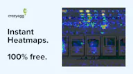 Instant Heatmaps by Crazy Egg