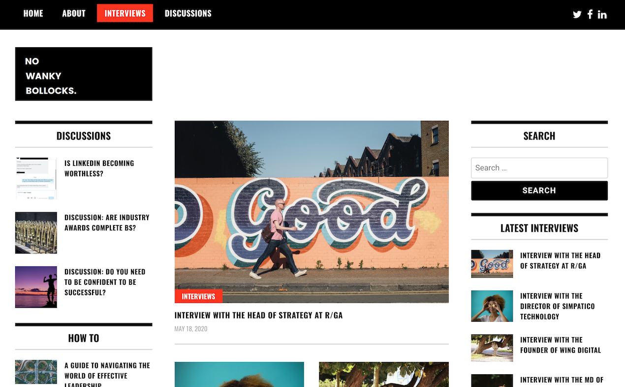 No Wanky Bollocks gallery image