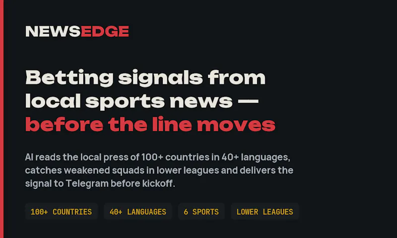NewsEdge screenshot 1