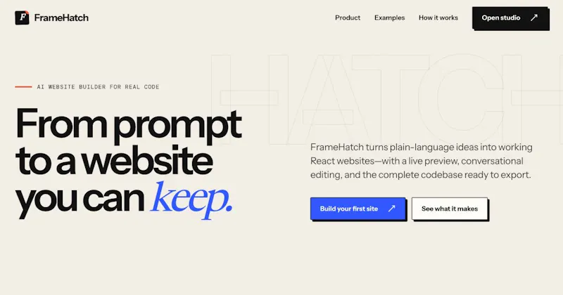 FrameHatch screenshot 1