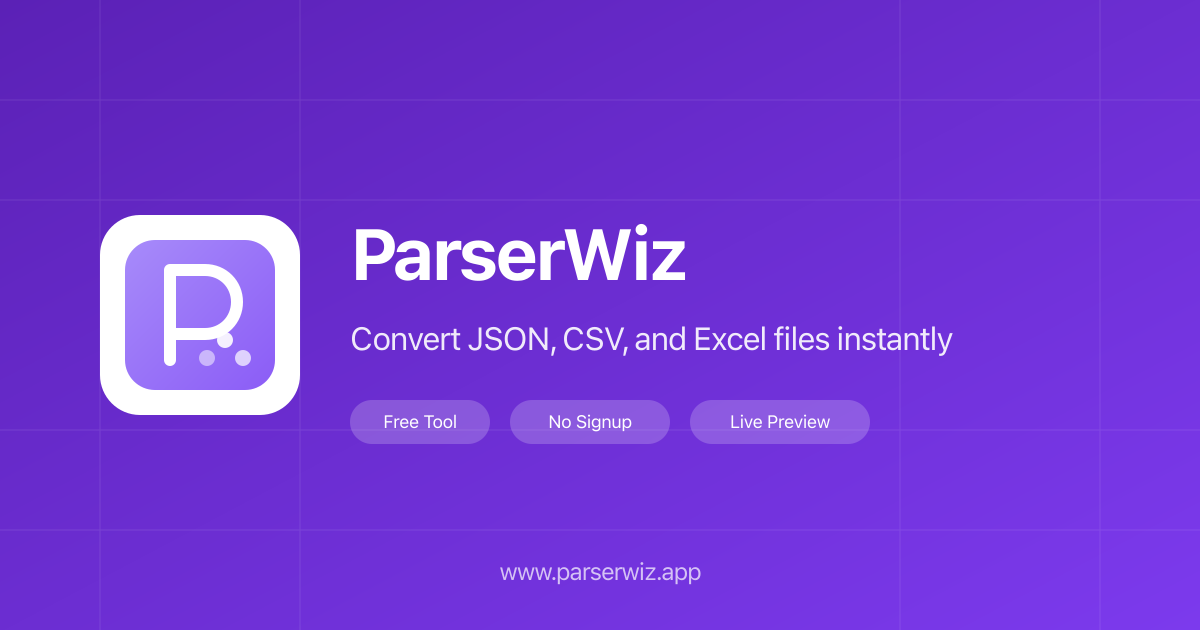 ParseWiz - Main product screenshot demonstrating key features and user interface