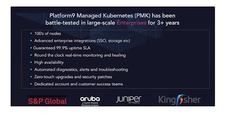 Platform9 Managed Kubernetes gallery image